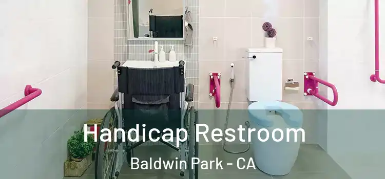  Handicap Restroom Baldwin Park - CA