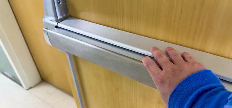 Installing a Push Bar on a Door Baldwin Park