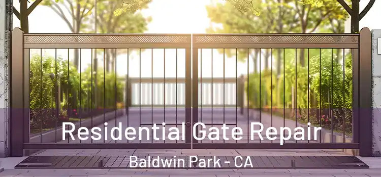 Residential Gate Repair Baldwin Park - CA